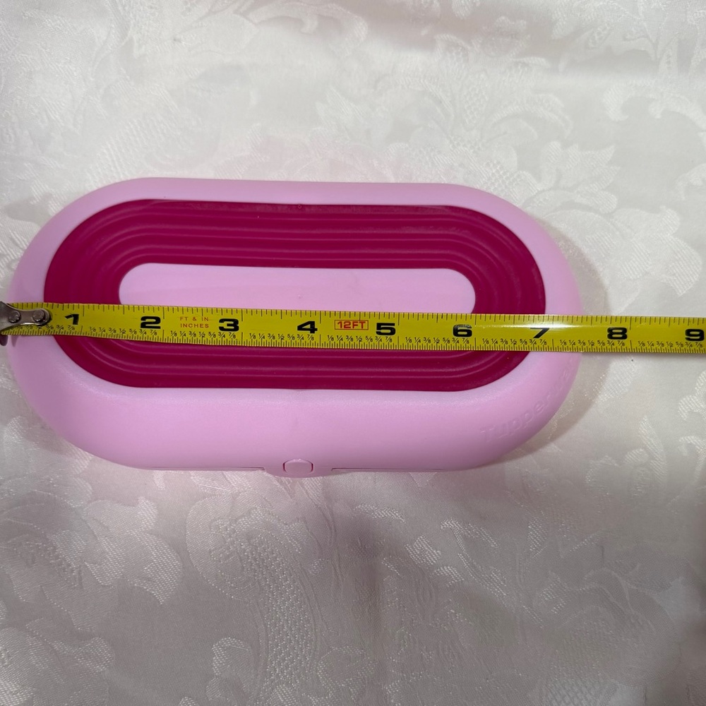 NEW (NIP) Tupperware Pink Stuffable Accessory Organizer (Jewelry not included) - Picture 7 of 9